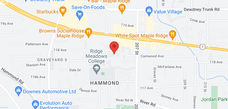 map of 5 20630 118 AVENUE